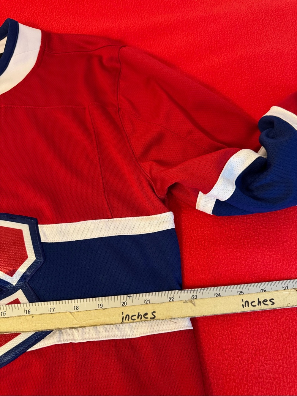 Montreal Canadiens Home Breakaway Hockey Fanatic Jersey Men’s Size M EUC - Picture 11 of 11